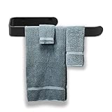 Handtuchhalter ohne Bohren,Handtuchstange für Bad Küche ToilettePatentierter Kleber + Selbstklebender Kleber (Handtuchhalter ohne Bohren)