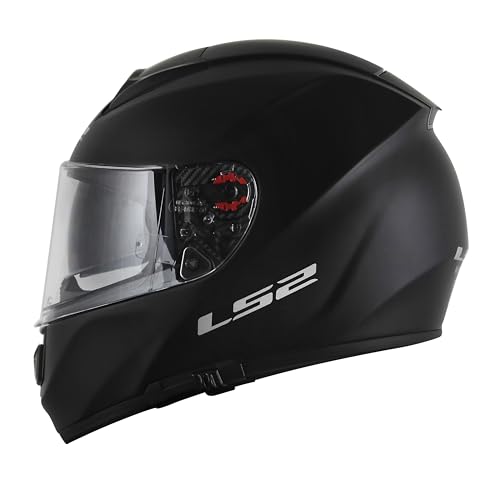 Capacete Ls2 Vector Ff397 Monocolor Preto Fosco 60/L