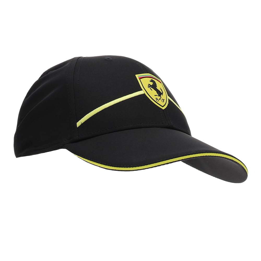 Mens Scuderia Ferrari Race Baseball Cap Casual - Black