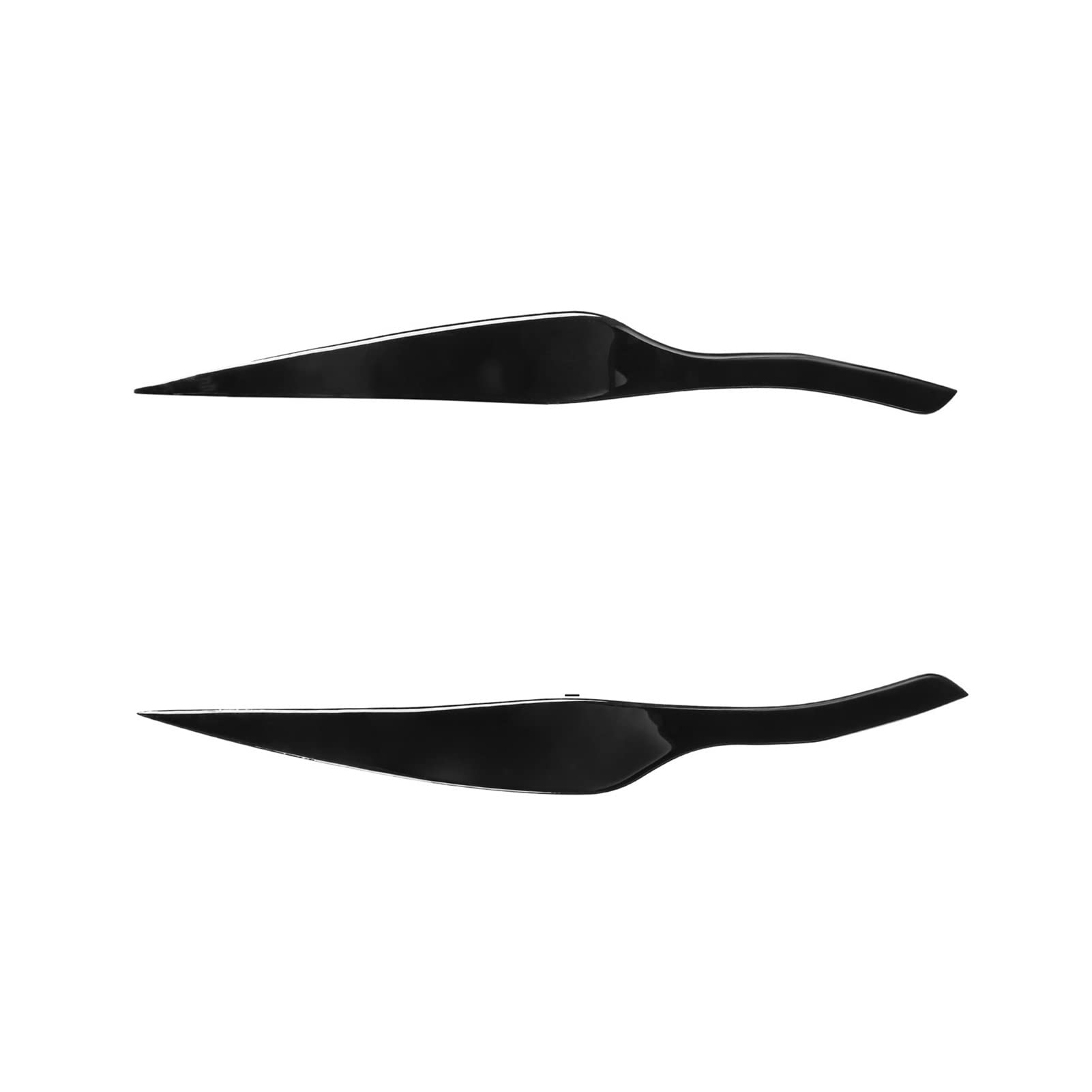 Paupière de phare noir brillant au style sport pour E90 2005-2012
