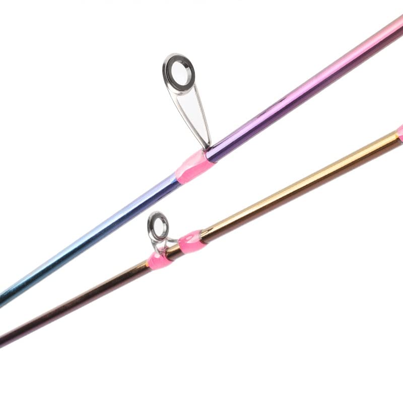 Canne à pêche solide et légère de 1.98m pour le lancer lointain