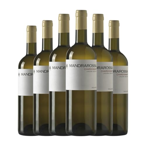 Mandrarossa Laguna Secca Bianco Chardonnay Sicilia 75 cl Weißwein (Karton mit 6...