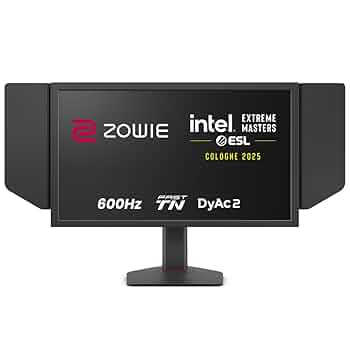 BENQ ZOWIE XL2586X+　600Hzゲーミングモニター XL2586X+ 600Hz Fast-TN Monitor do Gier z DyAc 2 dla