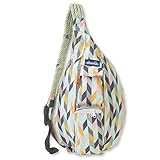 KAVU Original Rope Sling Polyester Crossbody Bag - Chevron Sketch
