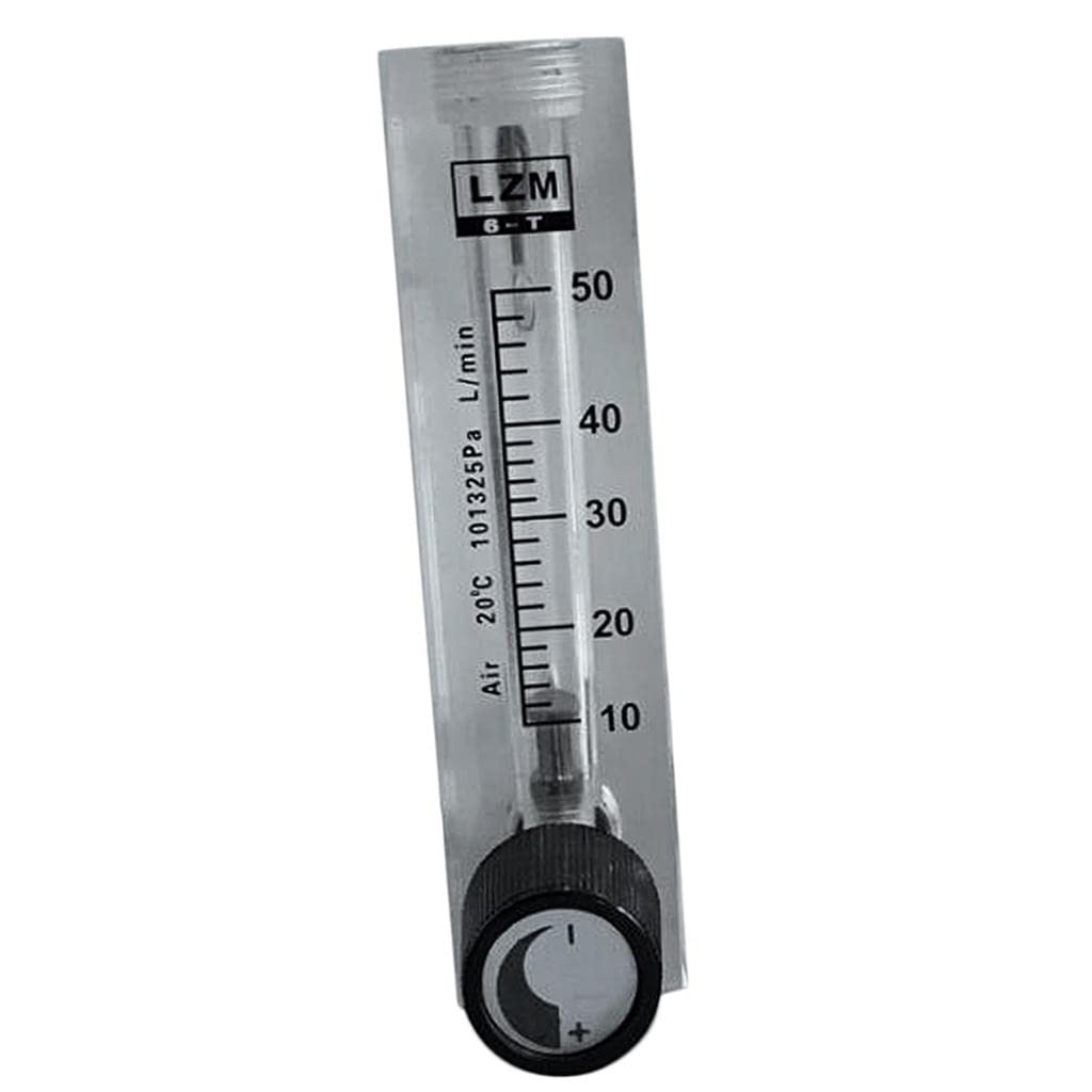 Débitmètre à Rotor En Verre de 102 Mm pour Oxygène Domestique, A -Gaz 10-50L / MIN