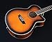 Washburn Festival EA15 Mini Jumbo Cutaway, Acoustic Electric Guitar, Tobacco Burst