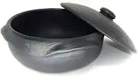 Panela Moquequeira de Barro Capixaba 5 Litros caçarola para Moqueca, Ensopados e Pratos Tradicionais Brasileiros