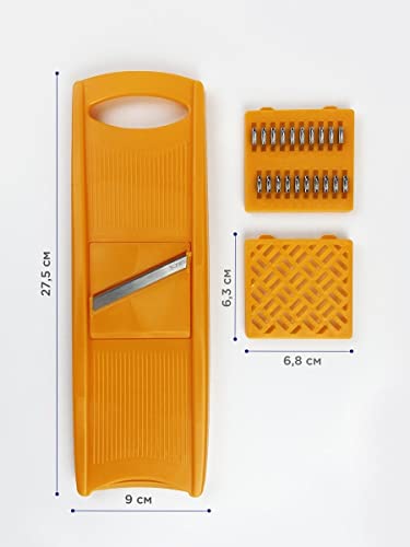 Vegetable Slicer 3 In 1 With Three Nozzles Stainless Steel Kitchen Grater Manual Grater For Korean Carrots Stainless Steel Vegetable Grater Carrot Grater Stainless Steel Kitchen Grater #TOP5