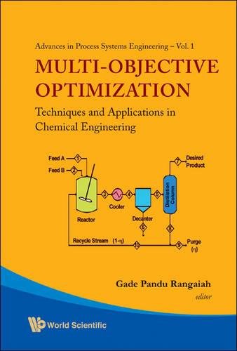 Pandu, R:  Multi-objective Optimization: Techniques And Appl: Techniques and Applications in Chemical Engineering (Advances In Process Systems Engineering)