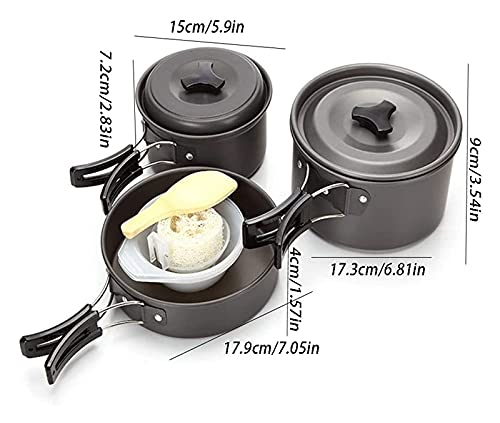 Ustensiles de cuisson extérieur XMING kit compact de camping - 7