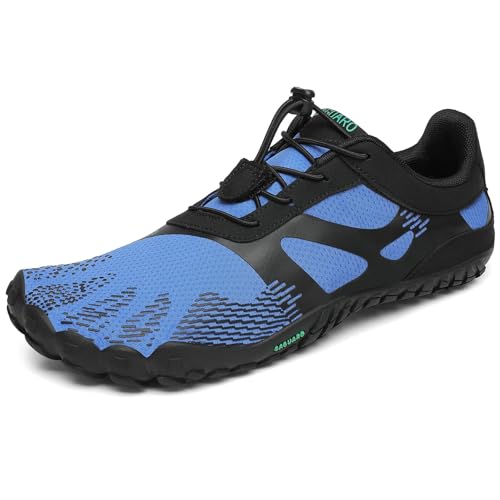 Image of SAGUARO Womens Mens Barefoot Shoes Minimalist Trail Runner Wide Toe Box Zero Drop Outdoor Cross Training Shoe