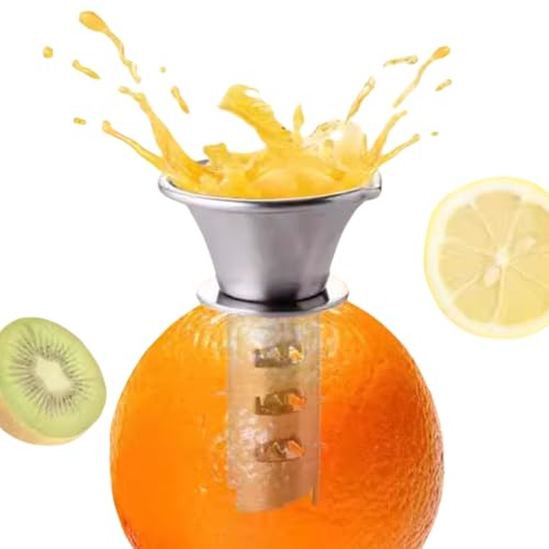 Exprimidor de limón - Exprimidor manual de manos - Resistente a la presión Orange Press Gadget para niños mayores jóvenes niños adolescentes niñas, manual de exprimidor de cítricos exprimidor de