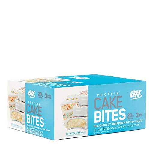 Optimum Nutrition Protein Cake Bites - Birthday Cake