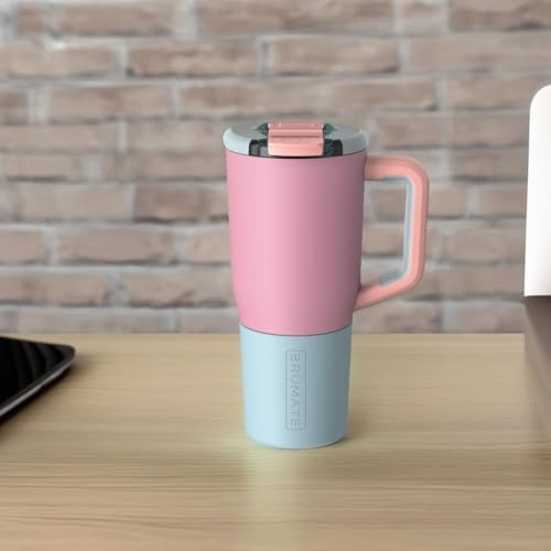 Image of BruMate Muv - 25oz 100% Leak Proof Insulated Coffee Mug with Handle & Lid - Stainless Steel Coffee Travel Mug - Double Walled Coffee Cup (Eclipse)