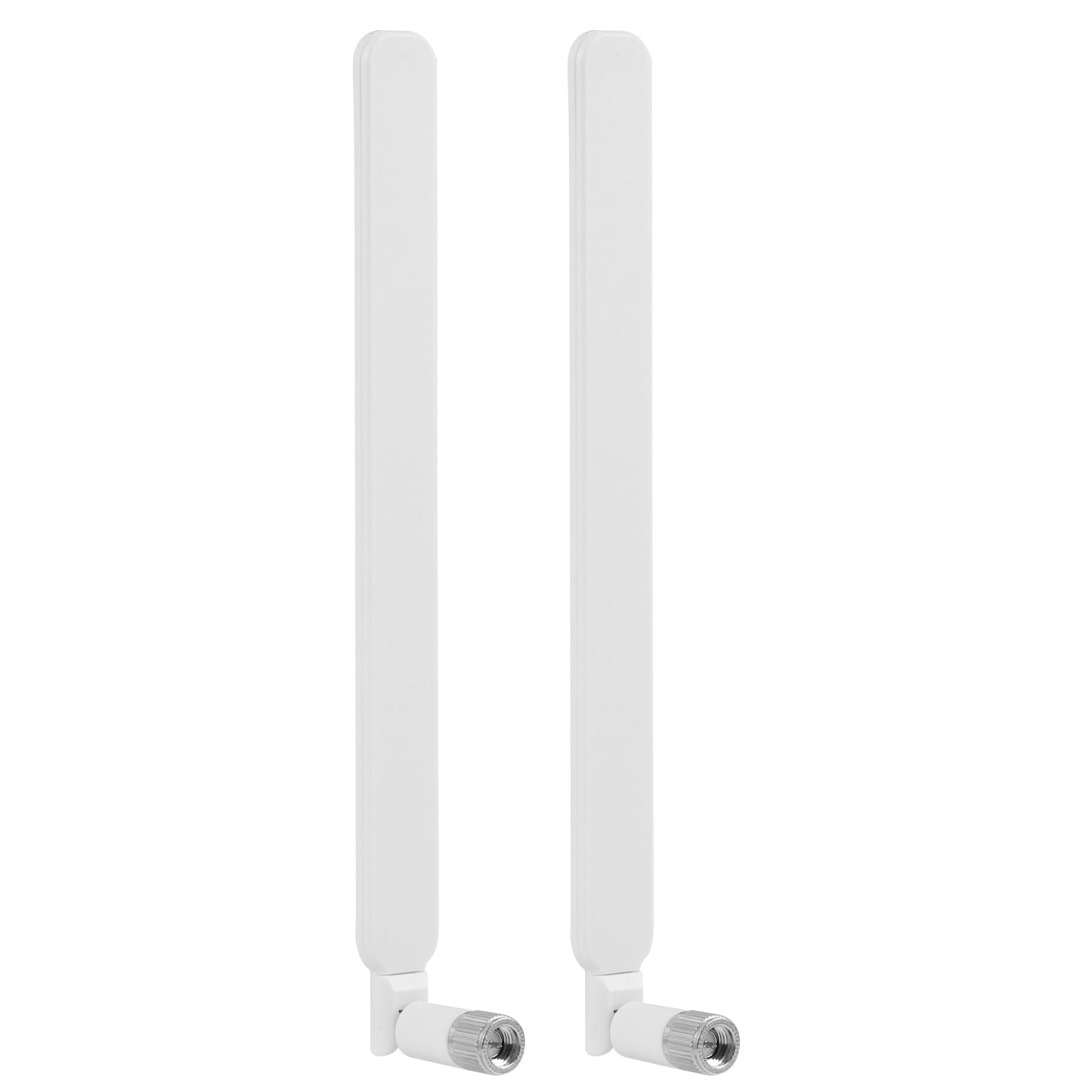 2 sztuki 4G LTE SMA męskie anteny dwupasmowe WiFi, 4G LTE 10dBi antena wielokierunkowa, przedłużenie sygnału do routera 4G modemu CPE karty WiFi kamery PC telefonu komórkowego, długość 19 cm wysokości