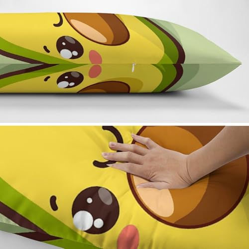 Housse de coussin dessin animé 50x127 cm en polyester imprimé doux - 8