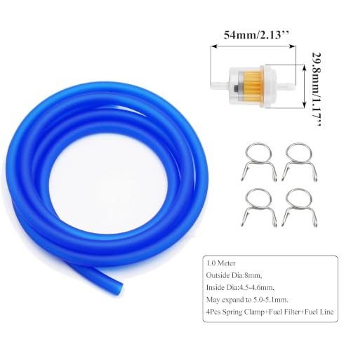 Image of PRO BAT OD. 5 /16 x 39'' GY6 Gas Fuel Line Tube