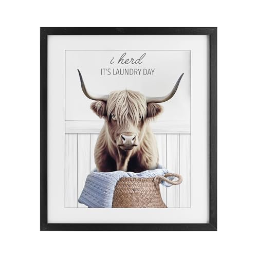 Affiche encadrée Marcus Prime Herd It's Laundry Day Stupell Industries 40x33cm
