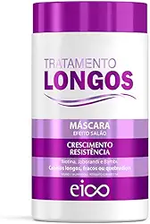 Eico-Profissional Cabelos Longos Máscara Tratamento Creme de Hidratação Crescimento e Fortalecimento 1kg