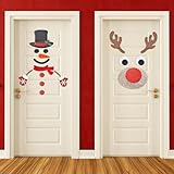 Ampia applicazione: oltre alle porte, le decorazioni natalizie per porte da garage possono essere applicate a finestre, pareti e una varietà di superfici lisce come frigoriferi e porte da garage. Sia che tu voglia utilizzare adesivi da parete natalizi per una riunione di famiglia o aggiungere un'atmosfera festosa al negozio, gli adesivi da parete natalizi soddisferanno le tue esigenze