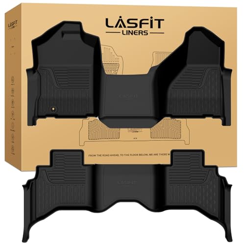 Image of LASFIT Floor Mats for RAM 1500 2002-2008 /2500 /3500 2003-2009 Quad Cab