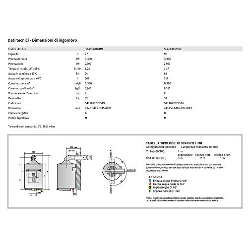 Ariston S/SGA CS Scaldacqua ad Accumulo a Camera