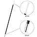 Patelai 12Pcs 1920s Flapper Party Accessory, Plastic Decorative Bar for Gatsby Photoshoot Costume Rod