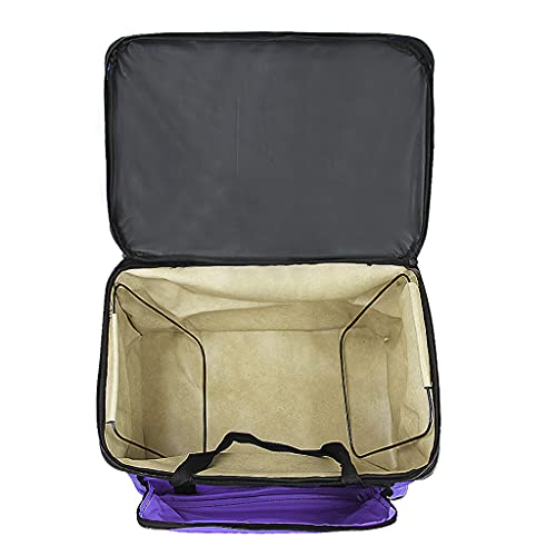 Image of Large Capacity Art Supply Storage Bag with Straps, Waterproof Art Craft Drawing Supplies Storage Tote Bag Portable Travel Bag