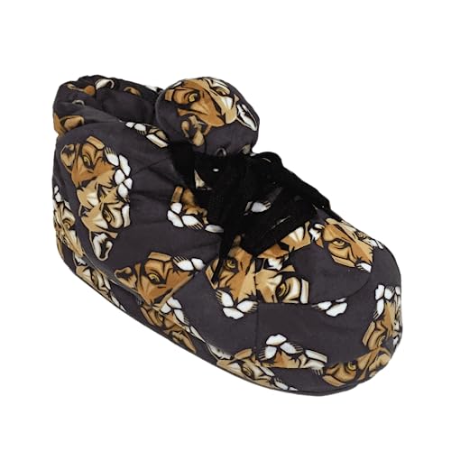 Image of Happy Feet Slippers Standard Sneaker Slippers for Men, Women, and Kids - Women Shoes, Gifts for Women, As Seen on Shark Tank - Classy Oversized House Slippers for Women with Non-Slip Rubber Soles