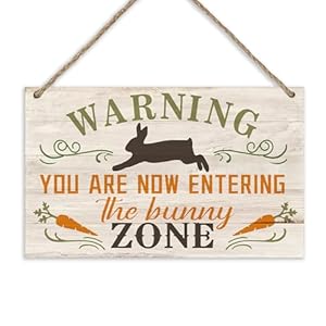 Warningyouarenowenteringthebunnyzonefrontdoorsignrabbitcarrotwooddoorhangeroutdooroutsideporchdecorfunnyeasterfarmhousewoodenwreathindoorwallhangingdecoration Urban Country Home Decor Warning you are now entering the bunny zone front door sign rabbit carrot wood door hanger outdoor outside porch decor funny easter farmhouse wooden wreath indoor wall hanging decoration urban country home decor