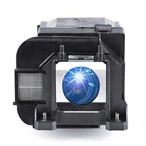 Lanwande Lámpara Módulo de lámpara de Repuesto de la Serie ELPLP77 Apto para EB-1970W 1975W 1980WU 1985WU 4550 4650 4750W E4770W 4850WU 4855WU 4950wu 4955wu PowerLite 1975w 1980wu 1985wu 4650 4750w Cover