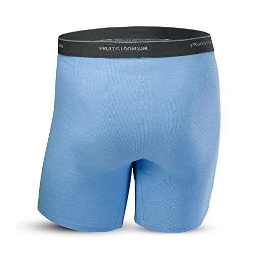 Image of Fruit of the Loom Men's No Ride Up Boxer Brief
