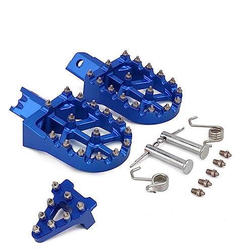 Cale pied aluminium CNC haute résistance pour Pit Bike SSR