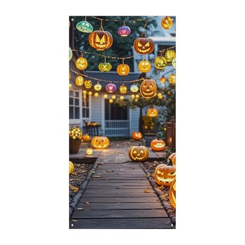 �p���v�L�����h�A�o�i�[ 70x35�C���` ���[�v�t�b�N�t�� | �������O�ł̃z���f�[�f�R���[�V�����A�G�߂̃p�[�e�B�[�|�[�`�w�i�T�C���A���j���̃h�A�J�o�[�����a�����p