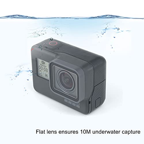 Protective Lens Replacement for GoPro Hero 5/6/7 Black, 33ft (10m) Waterproof Hydrophobic Glass Lens Protector - Image 4
