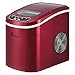 Produktbild Juskys Eiswürfelmaschine IcyCube - 12 kg in 24 Std. - Eiswürfel in 7-13 min - Eiswürfelbereiter 100 Watt - Icemaker 2,4 Liter Wassertank  Rot
