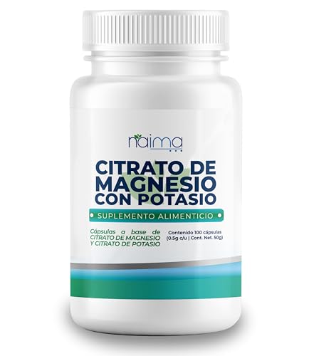 vitaminas con magnesio y potasio Marca NAIMA