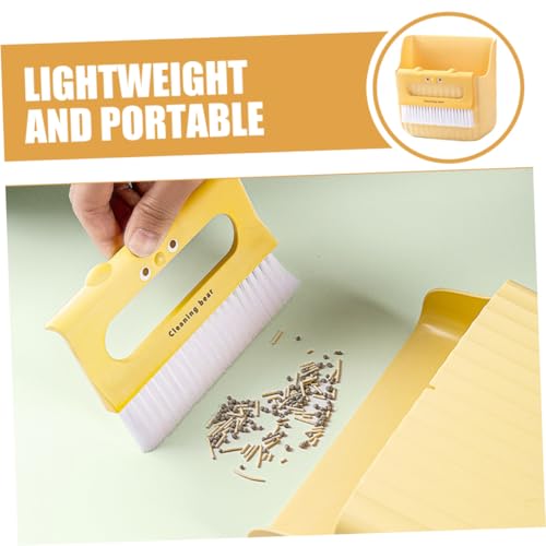 EPIGEIST Mini Kehrschaufel und Besen Set Leichter Tragbarer Tischbesen aus Robustem Verschleißfest und Praktisch für Schreibtisch Auto Haustier Haushaltsreinigung – Bild 6