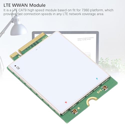 LICAEVEY Módulo 4G, Compatible con ThinkPad X395 X280 T580 T480s L480 X1Yoga L580 Laptop Cat 9 450Mbps WWAN con Interfaz M.2 miniatura 4