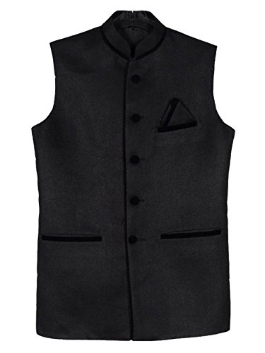 Image of DesignerBin Men's Nehru jacket Waistcoat, Modi Jacket with Beautiful Color