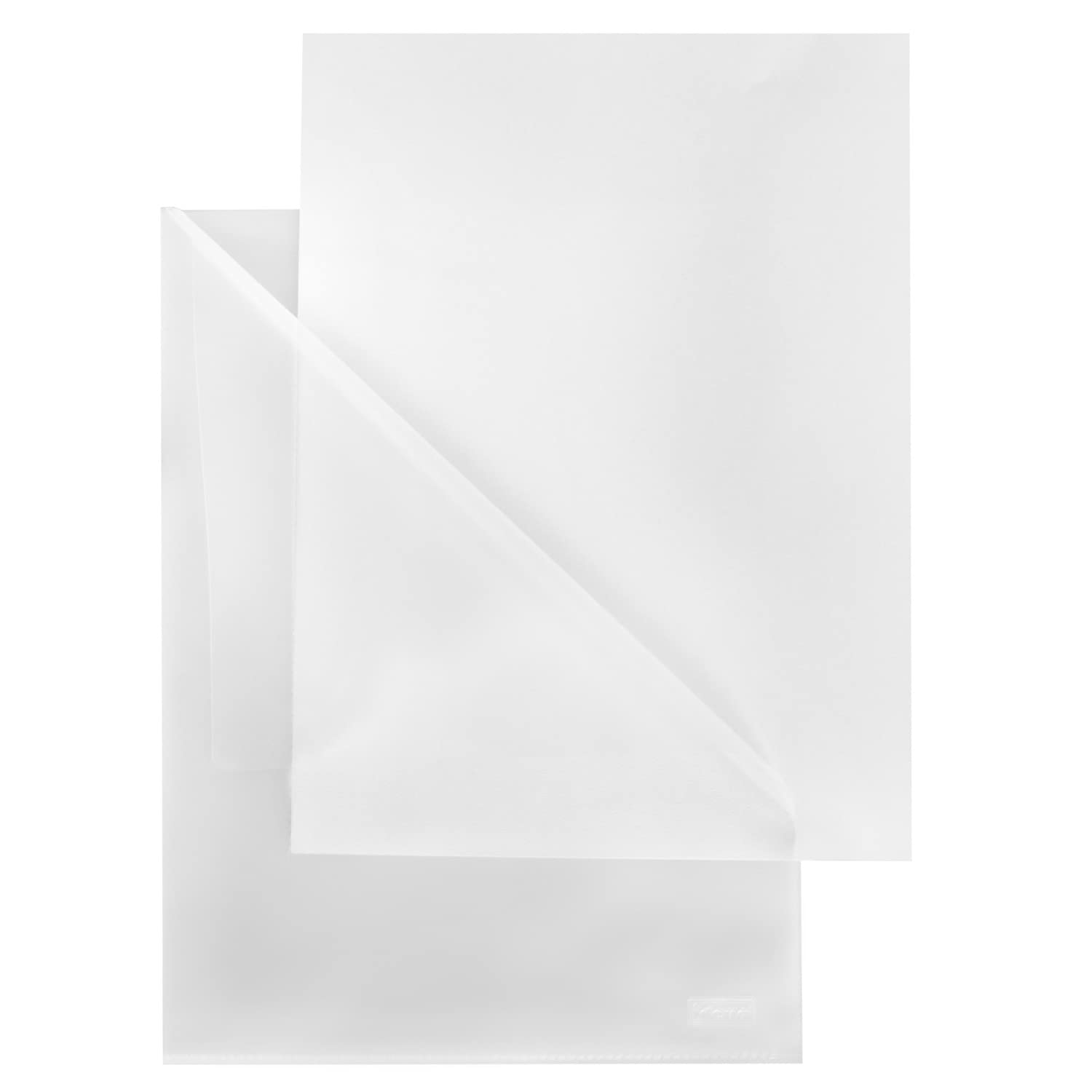Idena Document Sleeves A4 Grained 90Mµ Pack of 100, Grained (0.09 mm), 100er A4 - Image 3