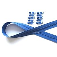 Endlos Reißverschluss 3mm - 10 Meter Mit Schiebern