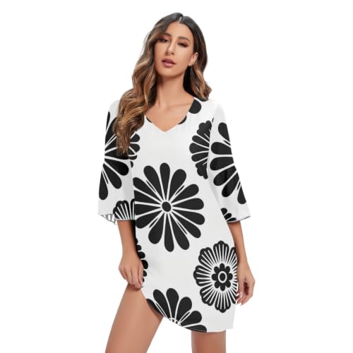 Robe en mousseline de soie pour vos soirées d'été et sorties décontractées