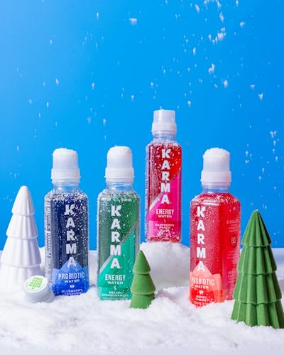 Karma Probiotic Water - 12 Pack, Strawberry Lemonade Drink - Immune & Gut Health Support