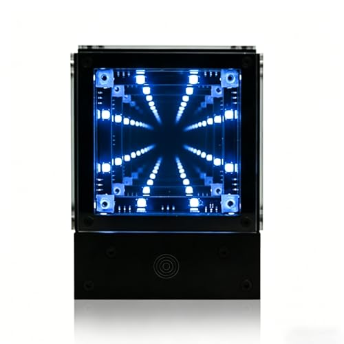 DIY Soldering Kit LED Infinity Mirror Light Tunnel, Touch Control