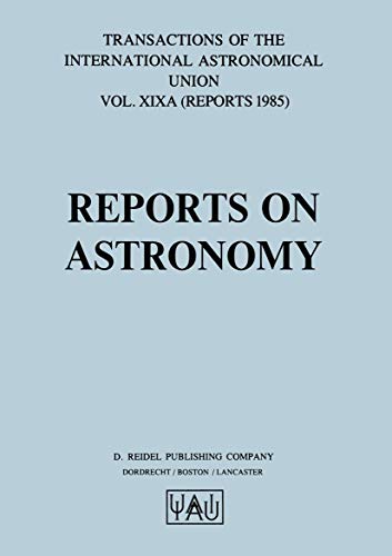Reports on Astronomy (Environmental Science Research)
