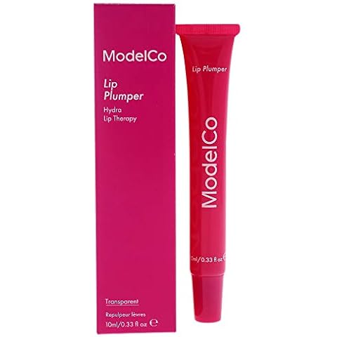 Modelco Lip Plumper - Enhancing Formula For Full Lips - Moisturizing Treatment For Plumping And Shine - Extreme Hydrating Therapy For Dry, Chapped Skin - Nourishing Gloss Creates Filler Look - 0.34 Oz Cover