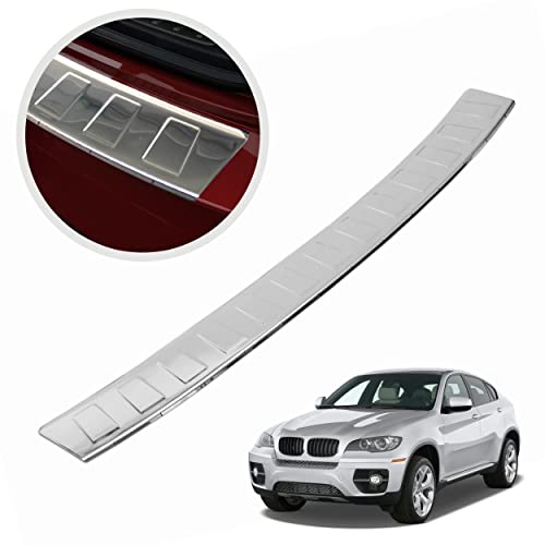 Protection de seuil de coffre pour BMW X6 e71 anti-rayures en inox CHROMEMASTER