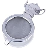 ティータイム ティーストレーナーセット ミラー 018244 受皿付き W73㎜