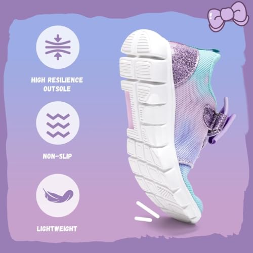 WateLves Girls Sneakers Lightweight Walking Shoes Comfortable Running Tennis Shoes for Toddler Little Kid/Big Kid3